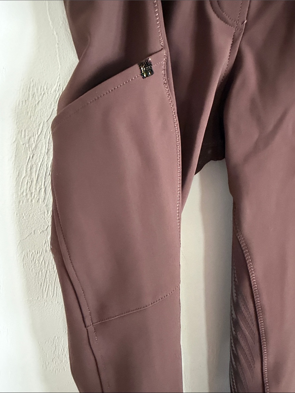 Samshield Alpha Pull On Full Seat Breeches in Brown - Picture 5 of 5